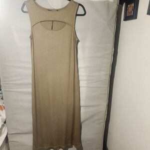 chinese dress ladies One-Shoulder Slit Maxi Dress – Blue Hawthorn Boutique main image 0